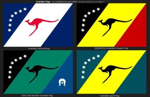 4 Australain Updated Flags-small